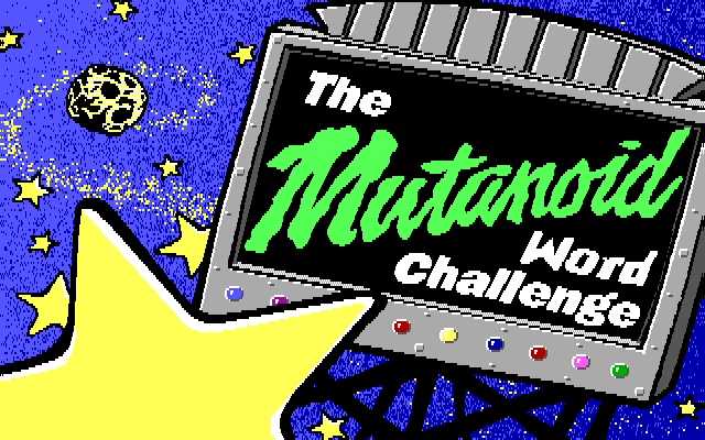 Mutanoid Word Challenge, The — sstitle (WOR)