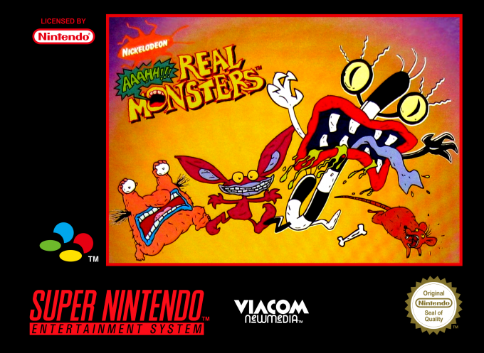 Aaahh!!! Real Monsters — box-2D (EU)