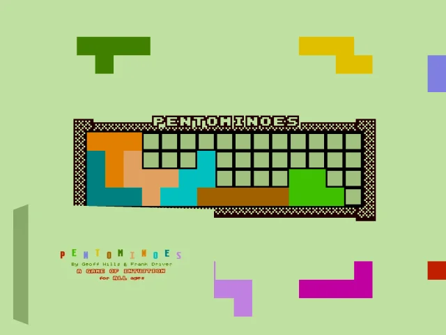Pentominoes — mixrbv2 (WOR)