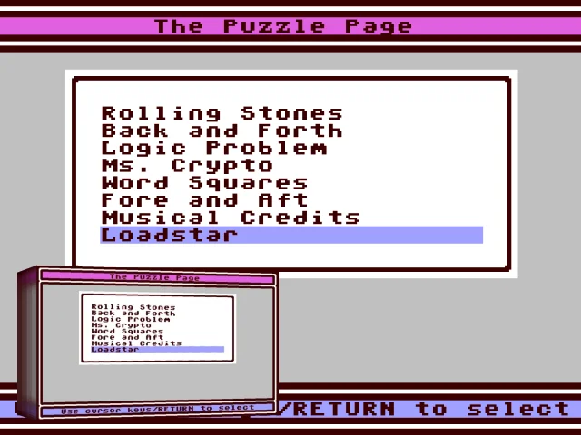 The Puzzle Page #105 — mixrbv2 (WOR)