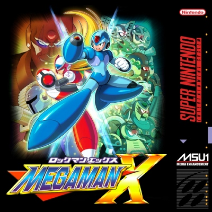 Rockman X box art