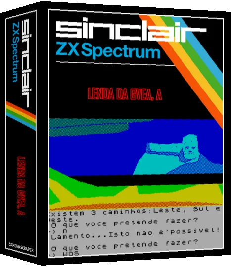 Lenda Da Gvea, A — box-3D (SS)