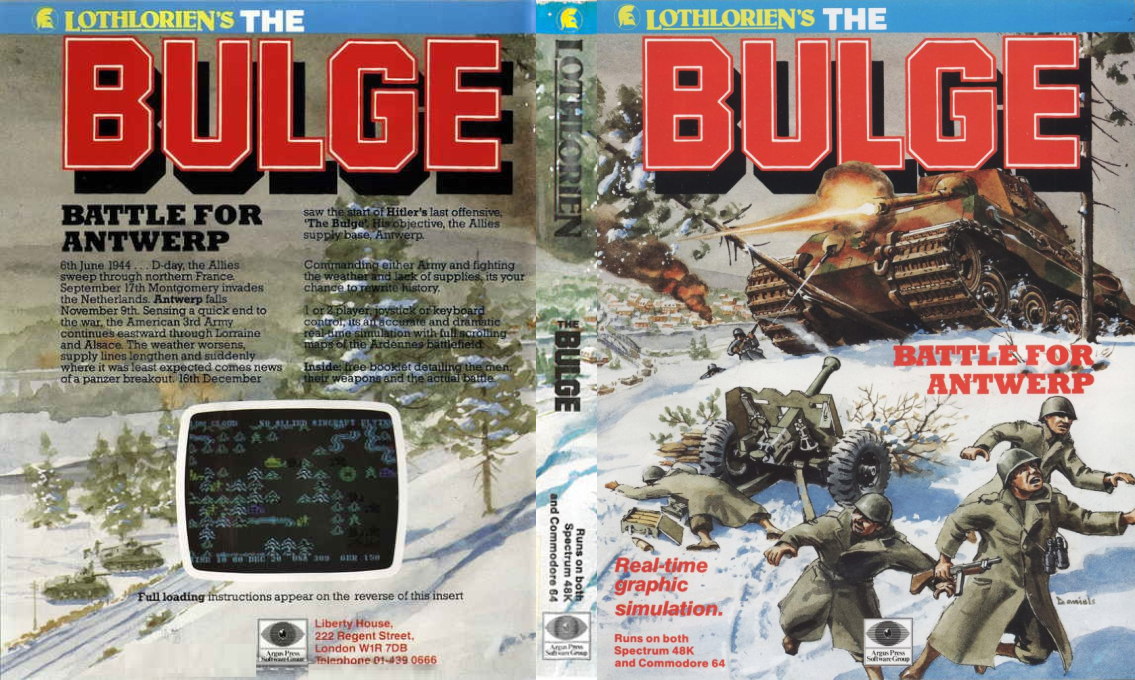 The Bulge : Battle for Antwerp — box-texture (EU)