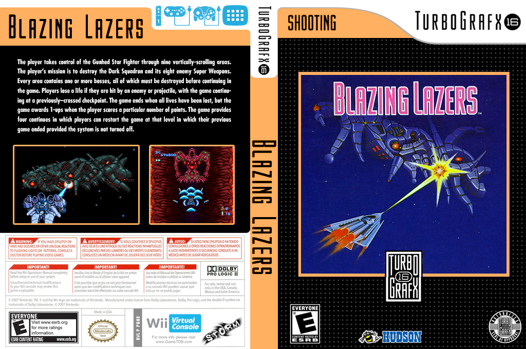 Blazing Lazers — box-texture (US)