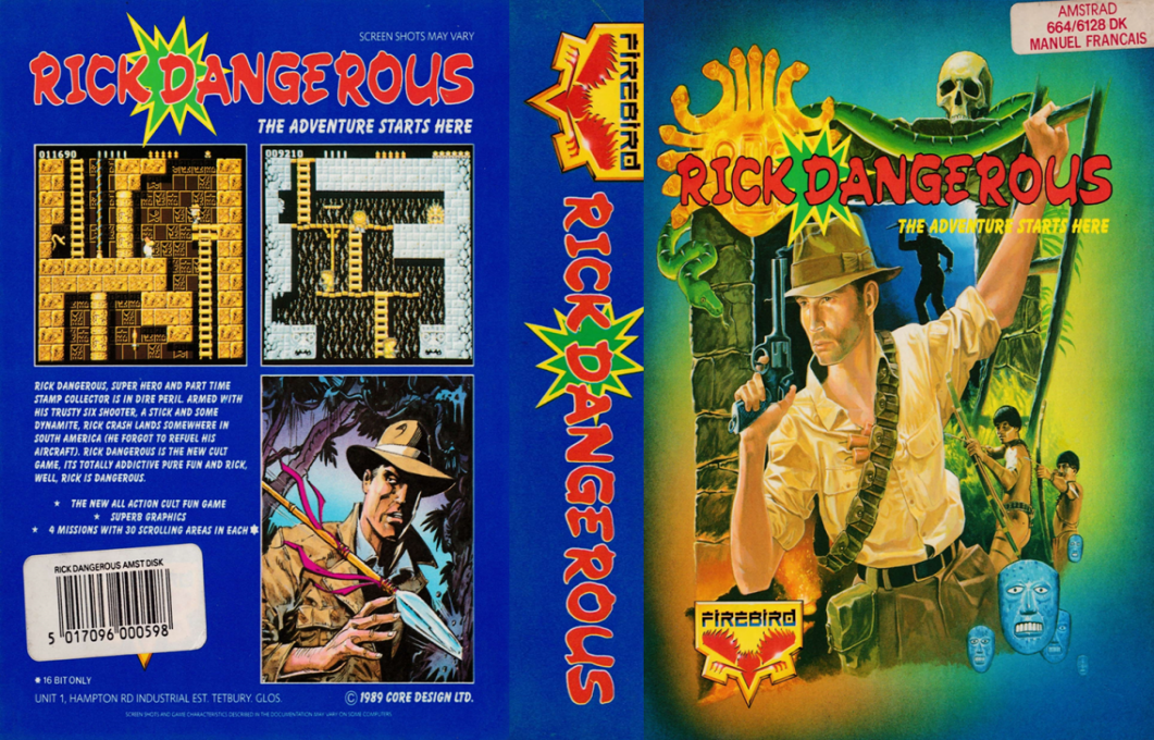 Rick Dangerous — box-texture (EU)