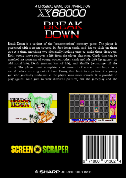 Break Down — box-2D-back (SS)