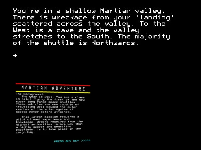 Martian Adventure — mixrbv2 (WOR)