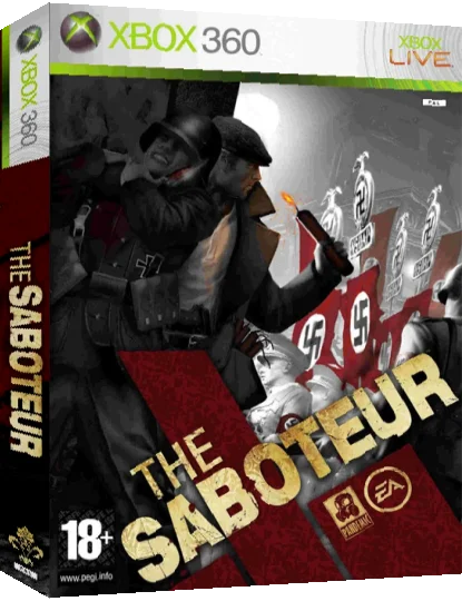 Saboteur, The — box-3D (EU)