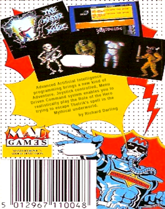 The Master of Magic — box-2D-back (WOR)