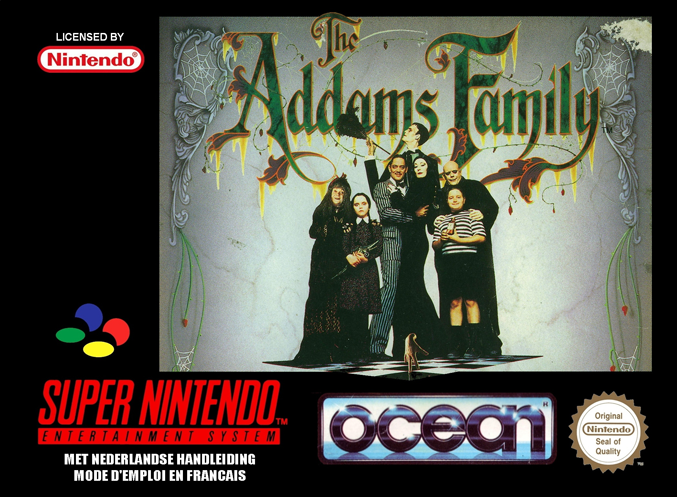 Addams Family, The — box-2D (EU)