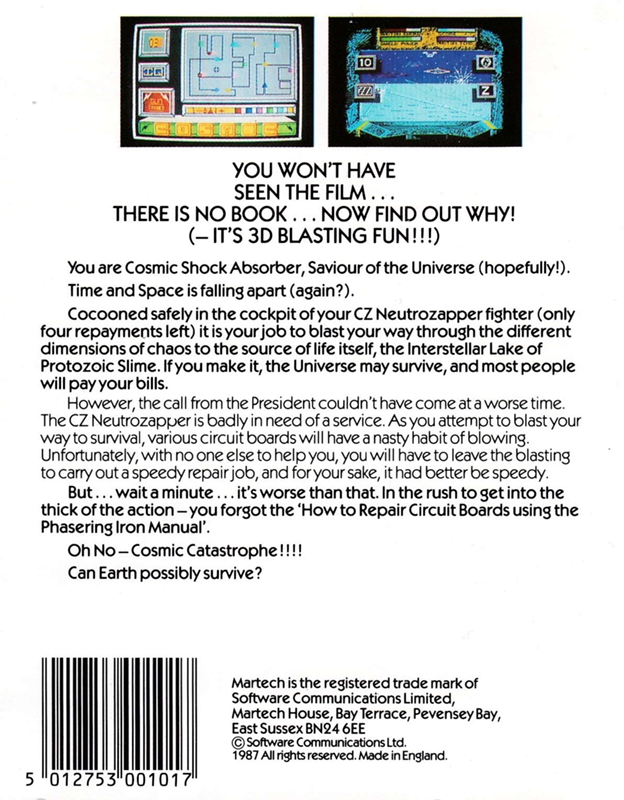 Cosmic Shock Absorber — box-2D-back (EU)