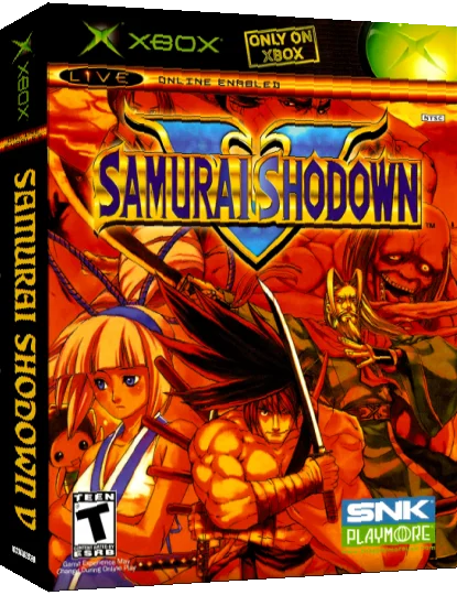 Samurai Shodown V — box-3D (US)