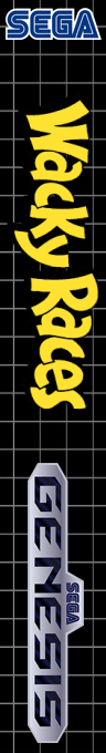 Wacky Races — box-2D-side (SS)