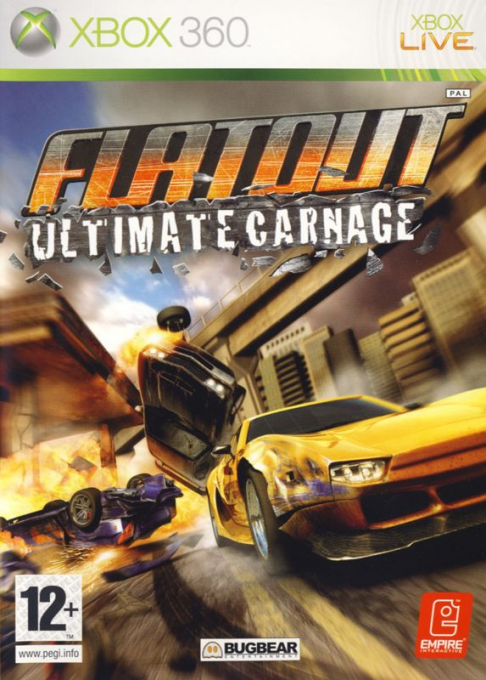 FlatOut - Ultimate Carnage — box-2D (EU)