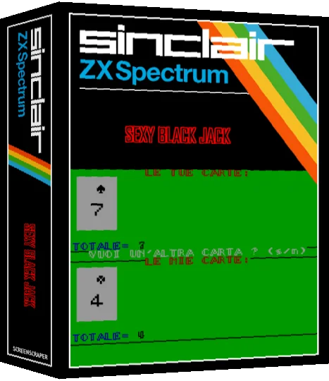 Sexy Black Jack — box-3D (SS)