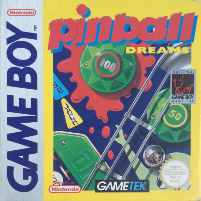 Pinball Dreams — box-2D (EU)
