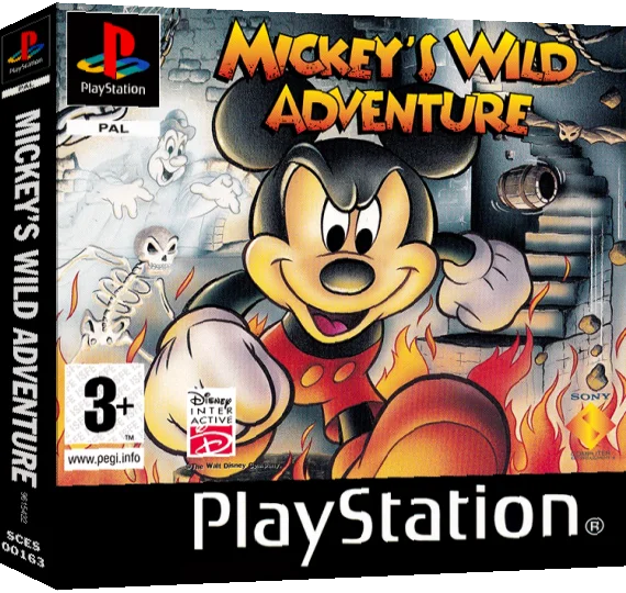 Mickey's Wild Adventure — box-3D (EU)