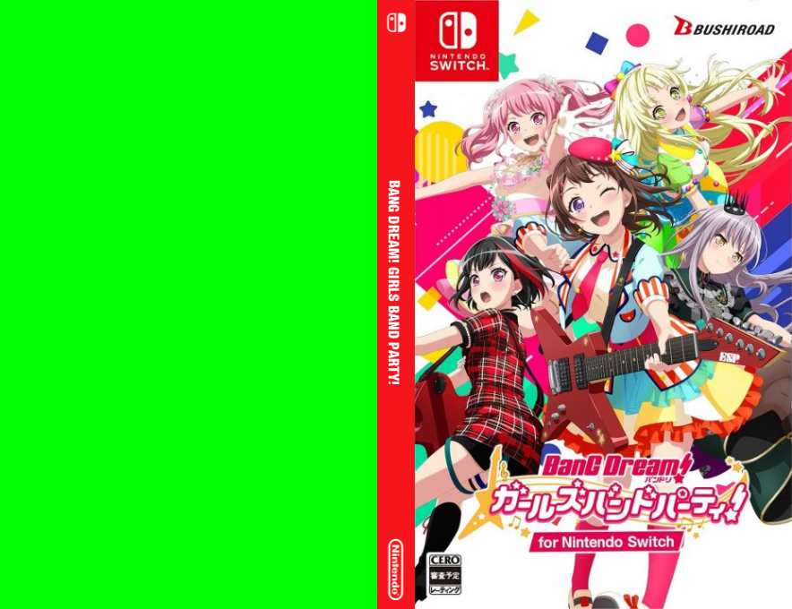 BanG Dream! Girls Band Party! — box-texture (JP)