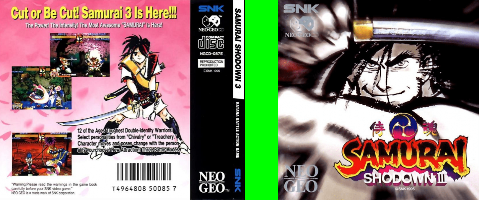 Samurai Shodown 3 - Blades Of Blood — box-texture (WOR)