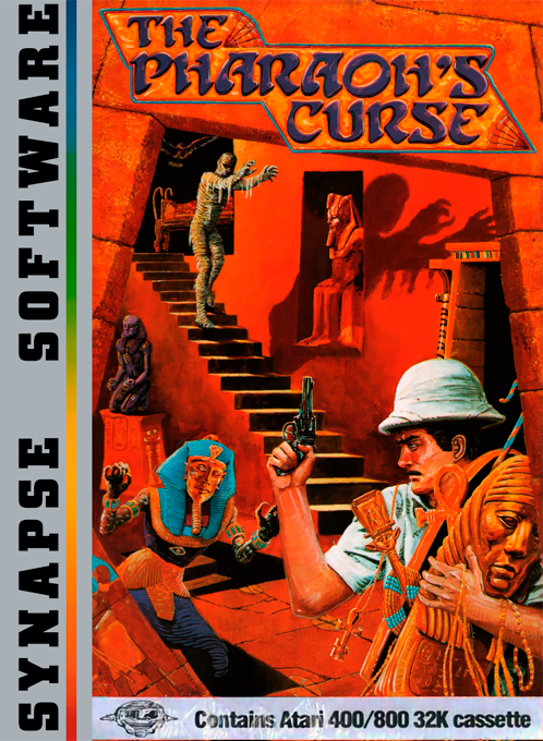Pharaoh's Curse, The box art