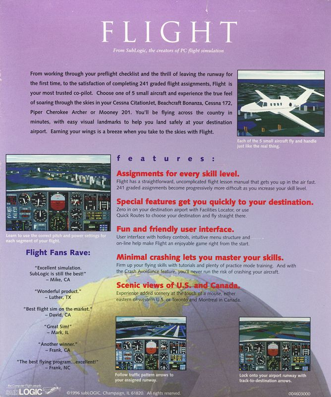 Flight Light Plus — box-2D-back (US)