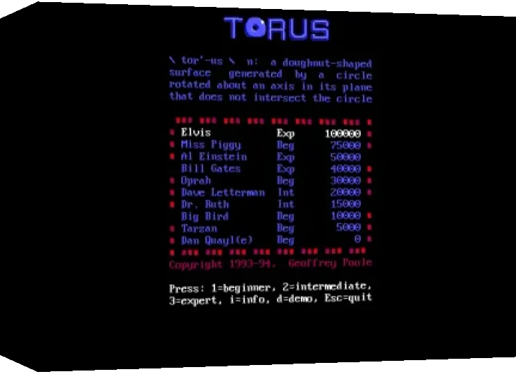 Torus — box-3D (WOR)