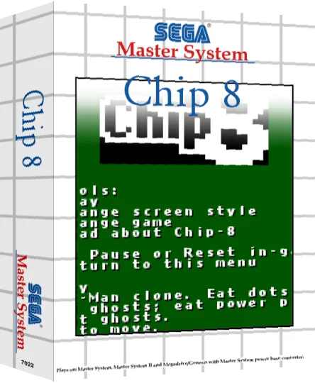 SMS Chip-8 Interpreter — box-3D (SS)