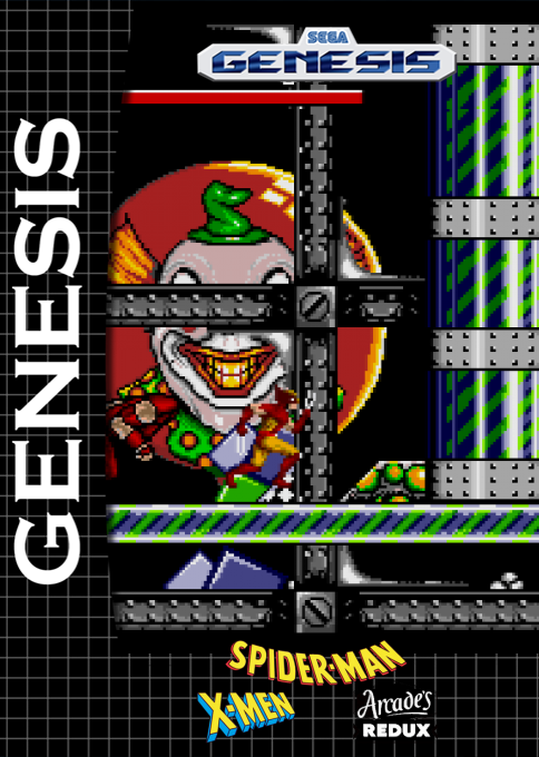 Spider-Man : X-Men - Arcade's Redux — box-2D (SS)