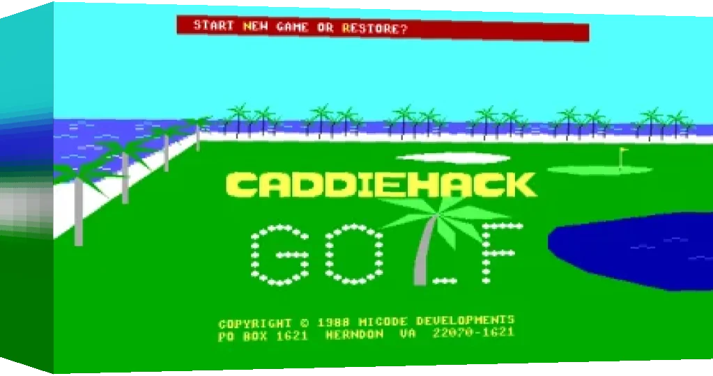 Caddiehack — box-3D (WOR)