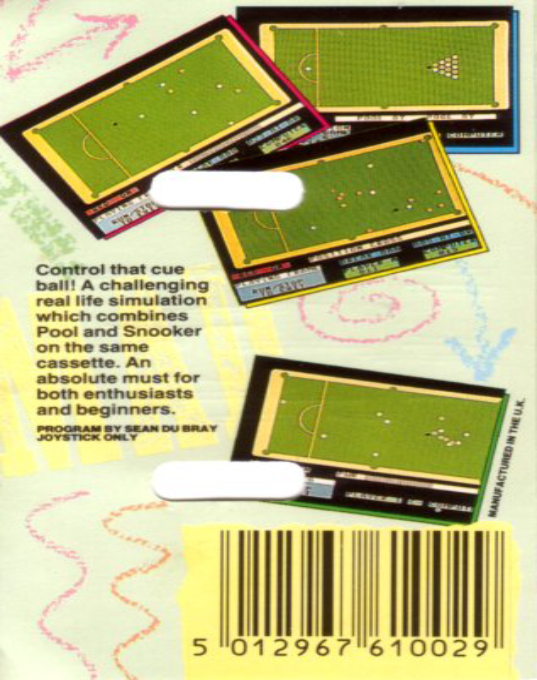 On Cue — box-2D-back (EU)