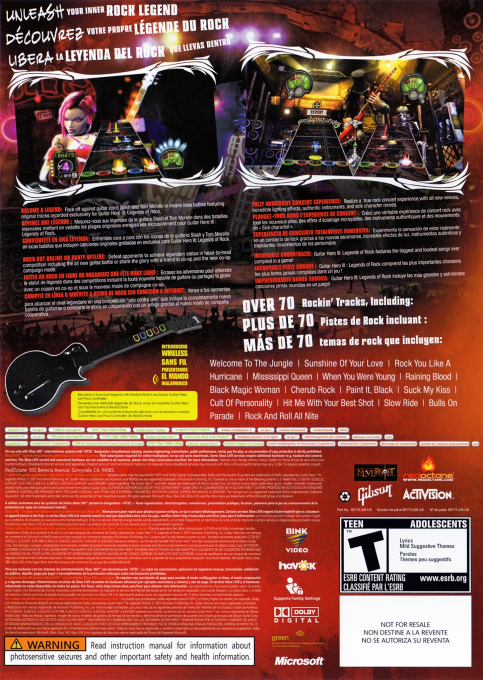 Guitar Hero III - Legends of Rock — box-2D-back (US)