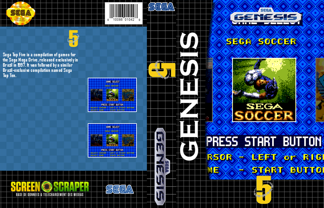 Sega Top 5 — box-texture (SS)