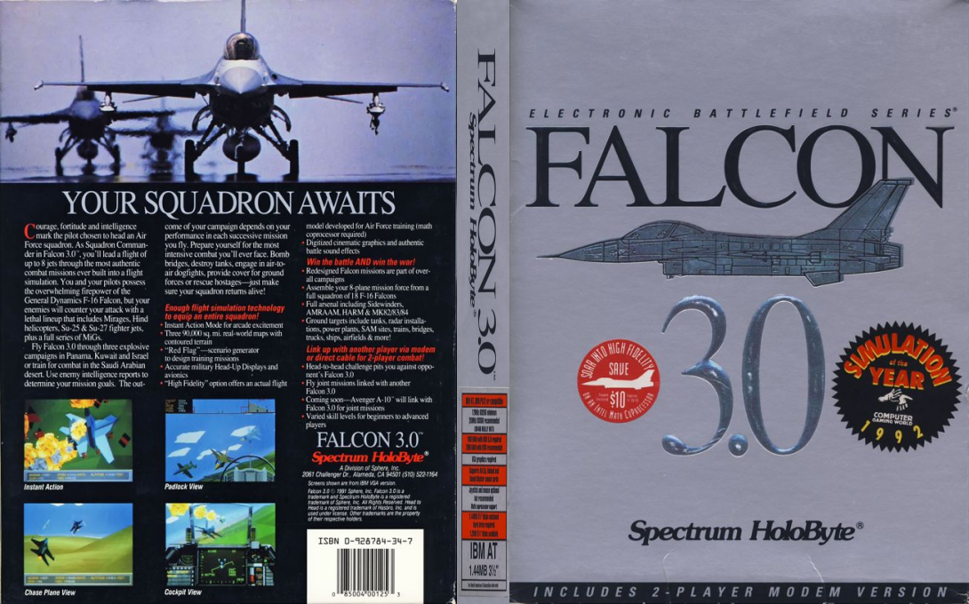 Falcon 3.0 — box-texture (US)