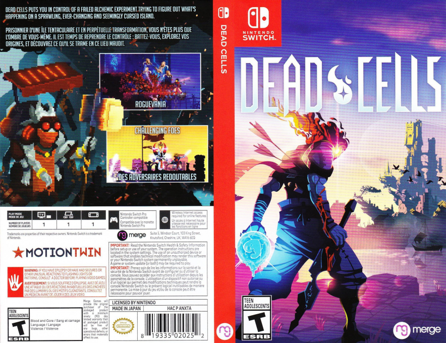 Dead Cells — box-texture (US)