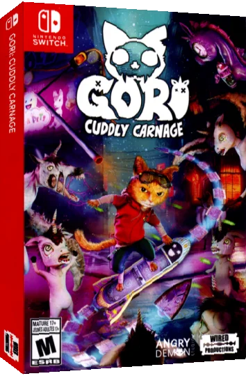 Gori : Cuddly Carnage — box-3D (US)