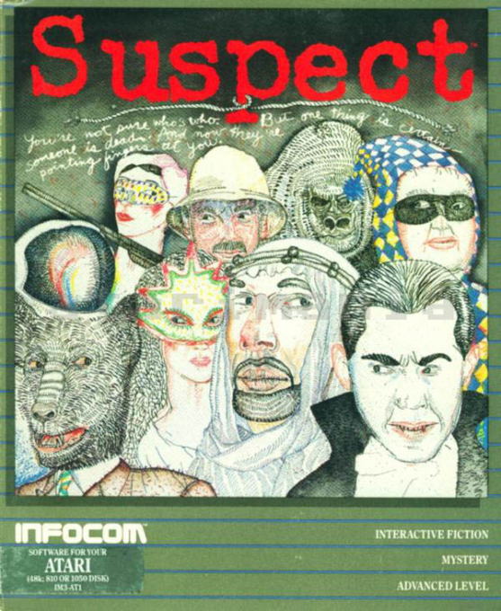 Suspect box art