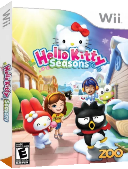 Hello Kitty Seasons — box-3D (US)