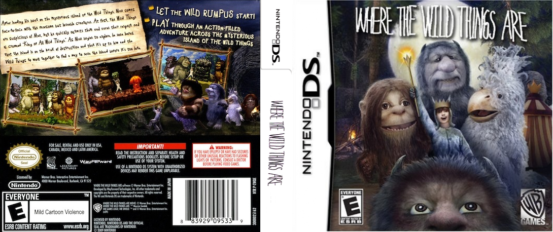 Where the Wild Things Are — box-texture (US)