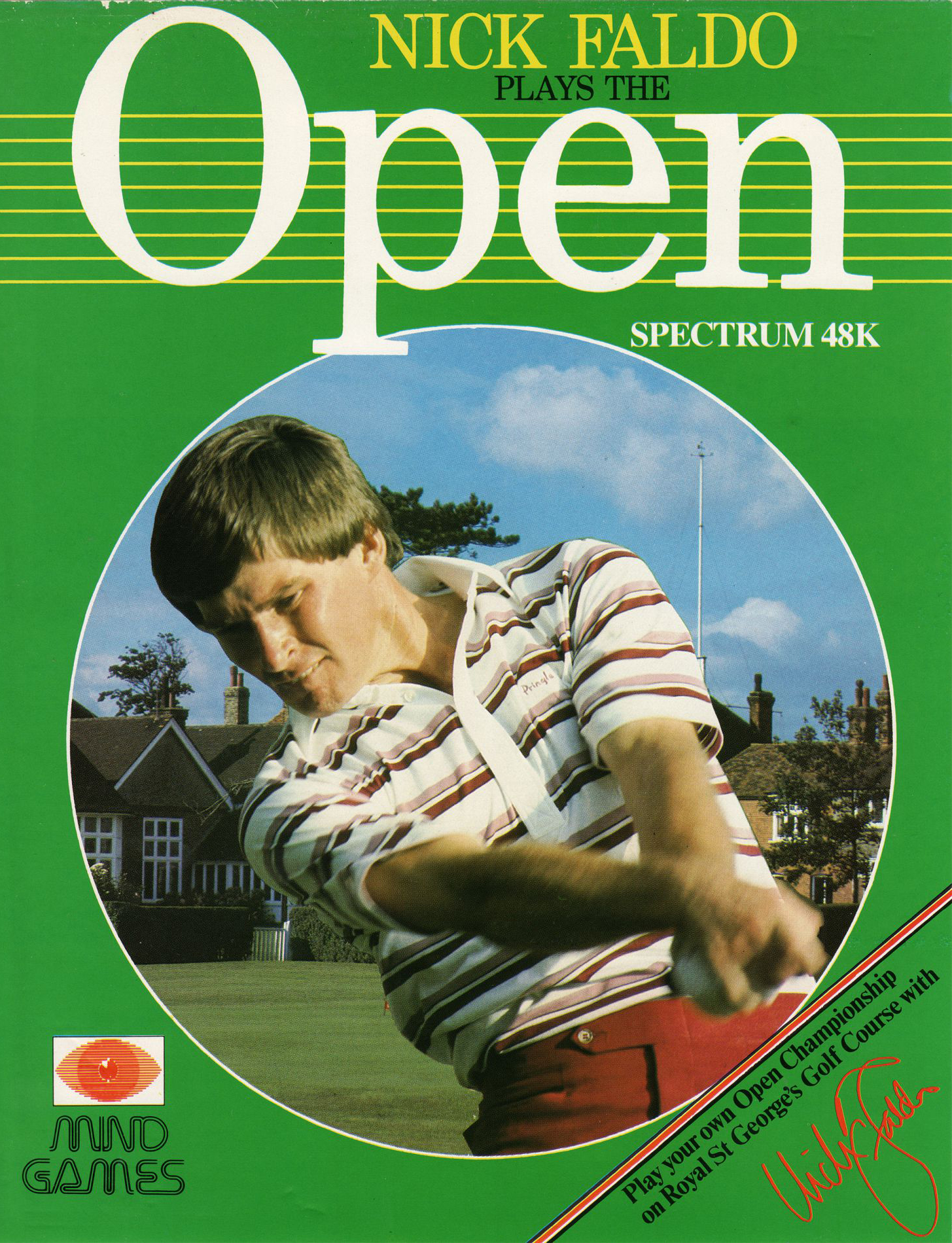 Nick Faldo Plays The Open box art