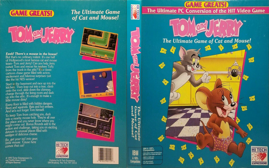Tom And Jerry — box-texture (US)
