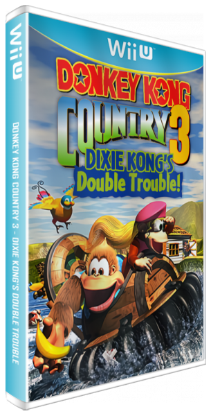 Donkey Kong Country 3 - Dixie Kong's Double Trouble — box-3D (WOR)