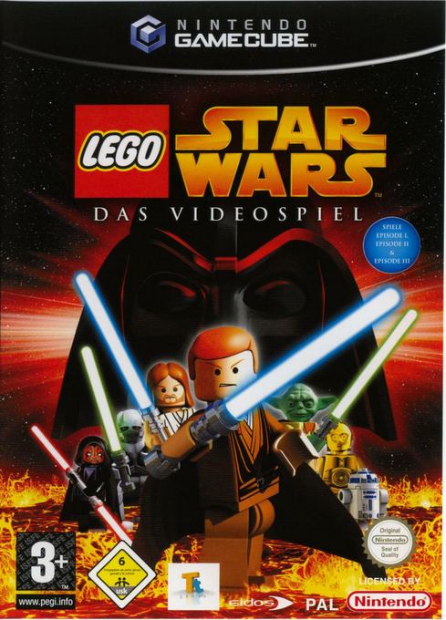 LEGO Star Wars - The Video Game — box-2D (DE)