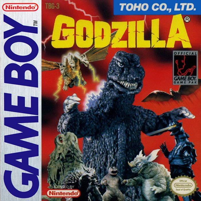 Godzilla box art
