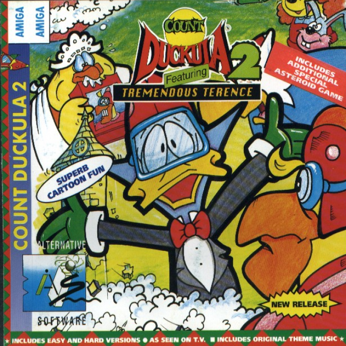 Count Duckula 2 Featuring Tremendous Terence box art