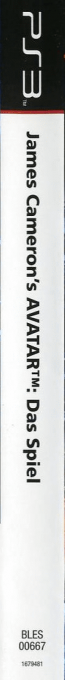 James Cameron's Avatar - The Game — box-2D-side (DE)