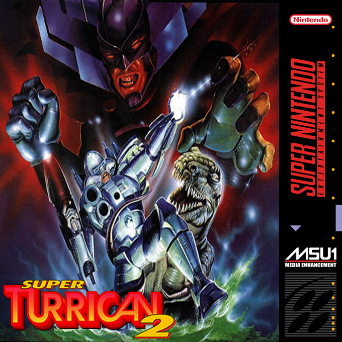 Super Turrican 2 box art
