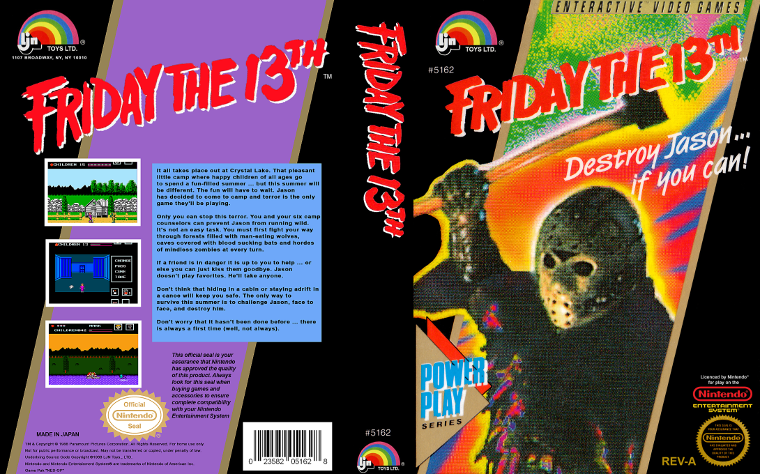 Friday the 13th — box-texture (US)