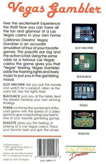 Vegas Gambler — box-2D-back (EU)