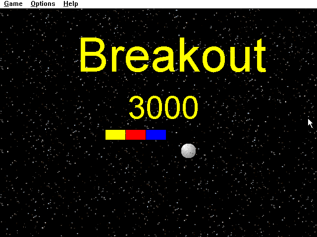 Breakout 3000 — sstitle (WOR)