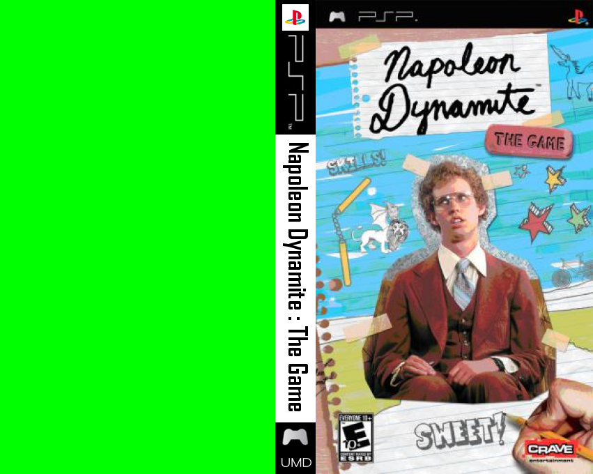 Napoleon Dynamite - The Game — box-texture (US)